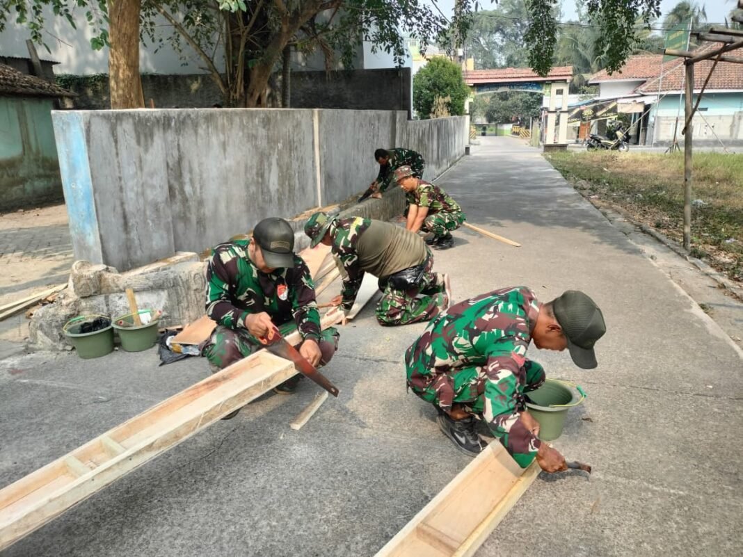Konsistensi Satgas TMMD ke-130 dalam Pembangunan di Tangerang
