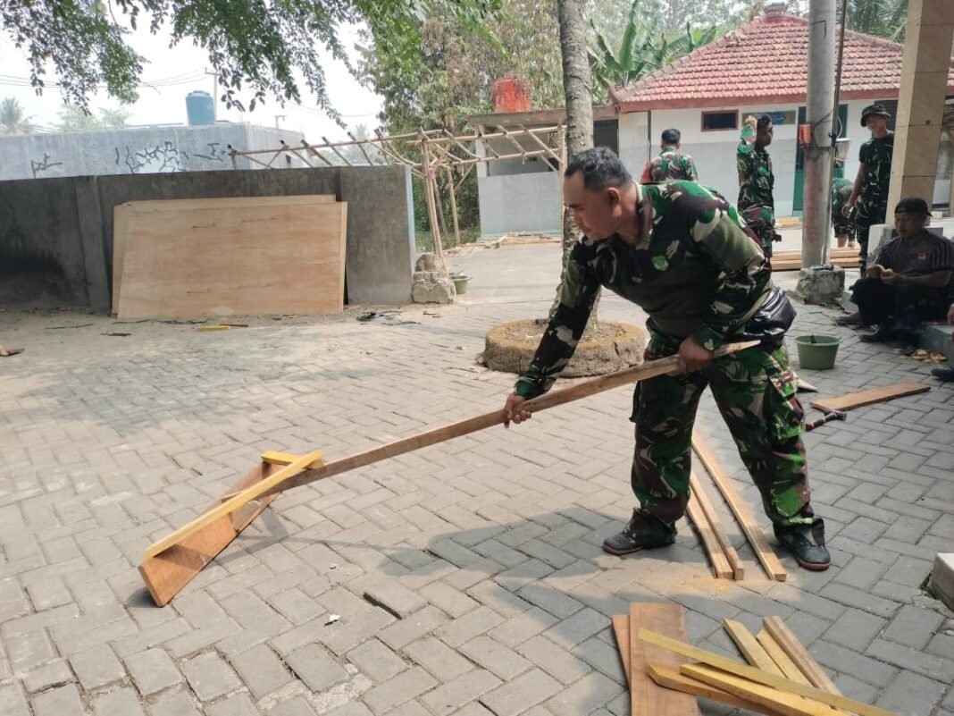 Kontribusi Satgas TMMD ke-130 dalam Pembangunan Desa Sumur Bandung