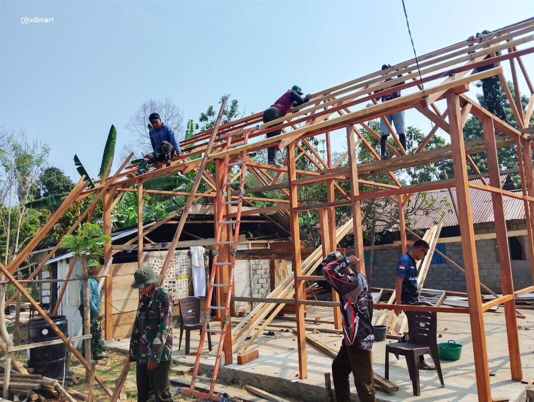 Upaya Koordinasi Satgas TMMD ke-130 Kodim 1307/Poso di RTLH