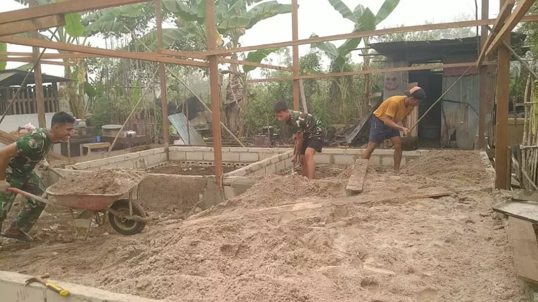Persiapan TMMD, Kodim 1016/Plk Gelar Rehab RTLH